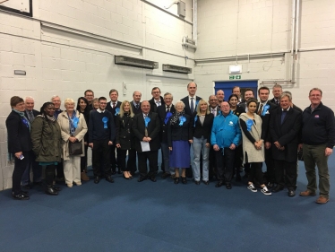 Rushmoor County elections team