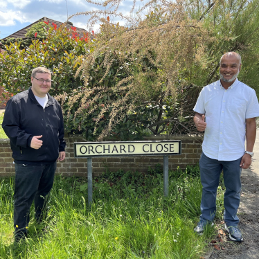 Councillors Steve Harden & Akmal Gani 